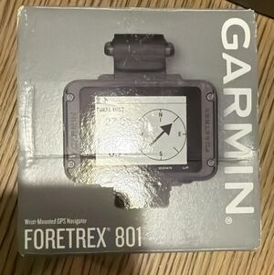 Garmin Foretrex 801 GPS in Gray Used But In Good Condition